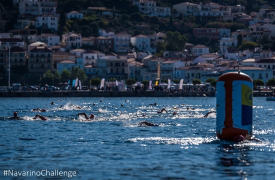 Basketball legend Nick Galis at the 7th Navarino Challenge in Greece