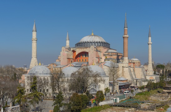 Greek Foreign Minister on 'Ramadan breakfast show' in Hagia Sophia