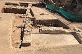 Early Christian finds above Ancient Pagan Temple at Paphos-Toumballos in Cyprus