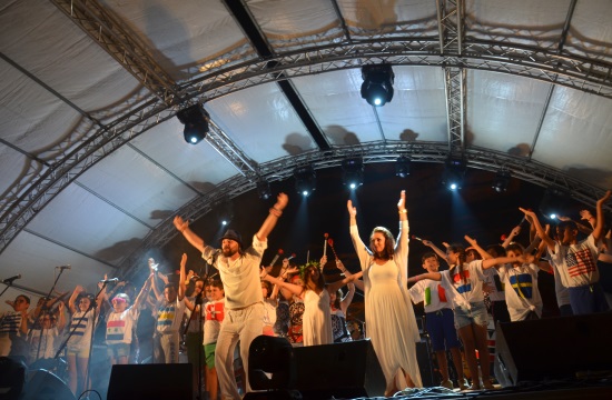 Θεαματική η τελετή έναρξης για το Matala Beach Festival 2017