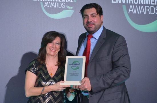 Διάκριση του ΟΛΗ στα Environmental Awards 2015