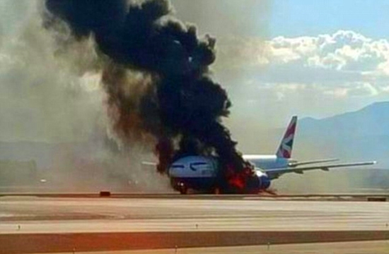 Φωτιά σε Boeing της British Airways λίγο πριν την αναχώρηση πτήσης για Λονδίνο