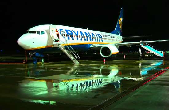 Ryanair: 4 νέα δρομολόγια από Θεσσαλονίκη