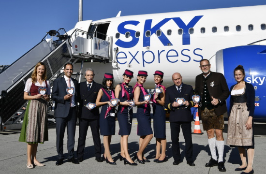 SKY express: Τροποποίηση του προγράμματος πτήσεων από και προς Ηράκλειο