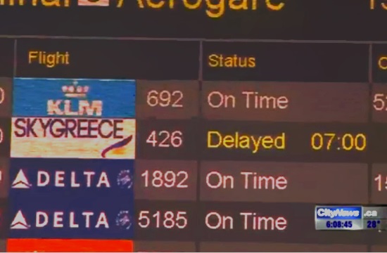 Τορόντο: Αγανακτισμένοι επιβάτες της SkyGreece για πτήση που καθυστέρησε 3 ημέρες