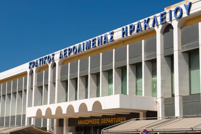 Heraklion,,Crete,-,Greece,-,September,26th,,2023:,Exterior,Of