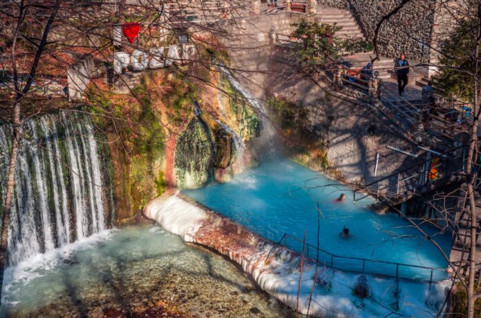 Pozar,Greece,,January,22,2024-hermal,Baths,And,Hot,Springs,In